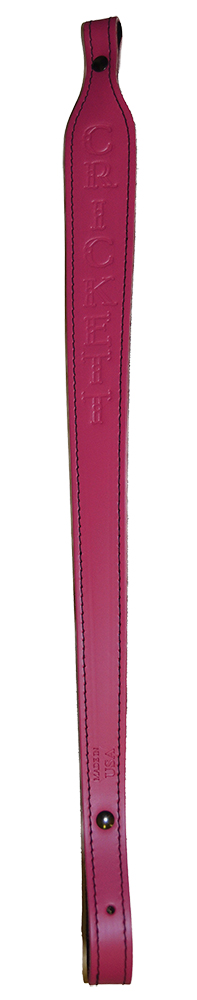 Crickett KSA802 Rifle Sling  Embossed Pink Leather, 23