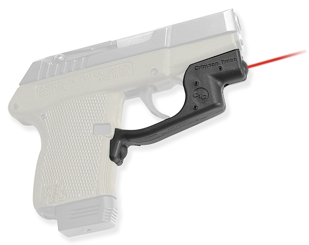 Crimson Trace LG430 Laserguard  5mW Red Laser with 633nM Wavelength & Black Finish for Kel-Tec P3AT, P3AT II & P32, P32 II