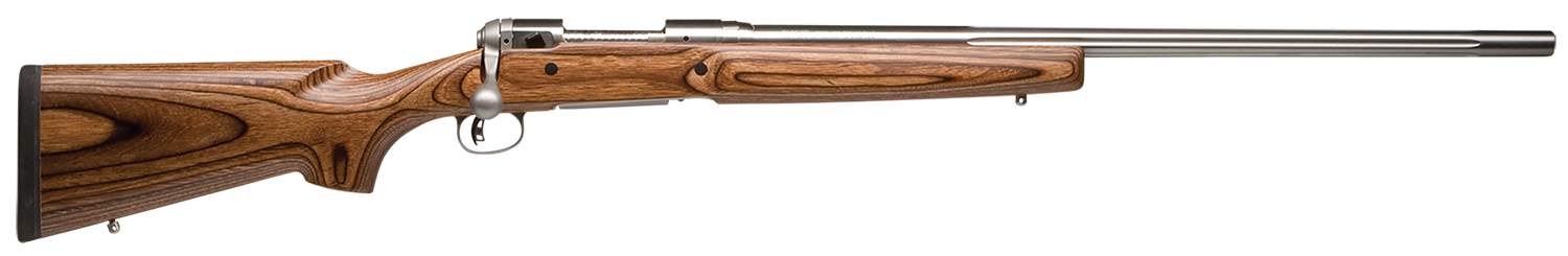 Savage Arms 18469 12 Varminter Low Profile 22250 Rem 41 Cap 26 Inch 112 Inch Matte Stainless Rec/Barrel Satin Brown Stock Right Hand Full Size with Detachable Box Magazine | 011356184696