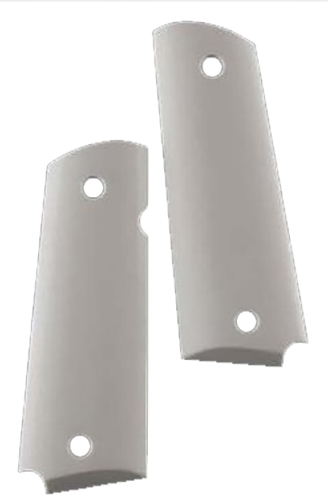 Hogue 45020 Grip Panels  Ambi-Cut Ivory Polymer for 1911 Government