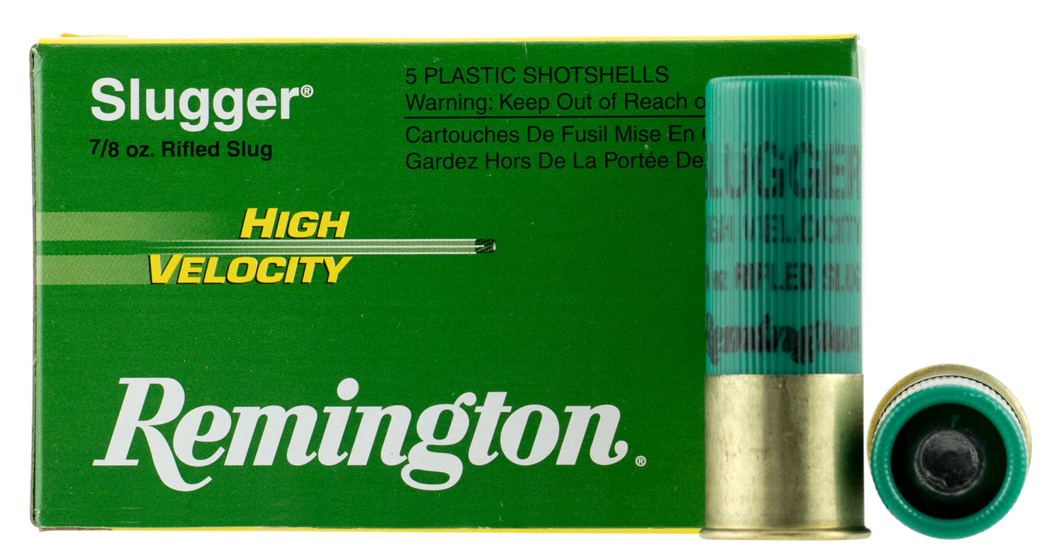 Remington Ammunition 28600 Slugger High Velocity 12 Gauge 2.75