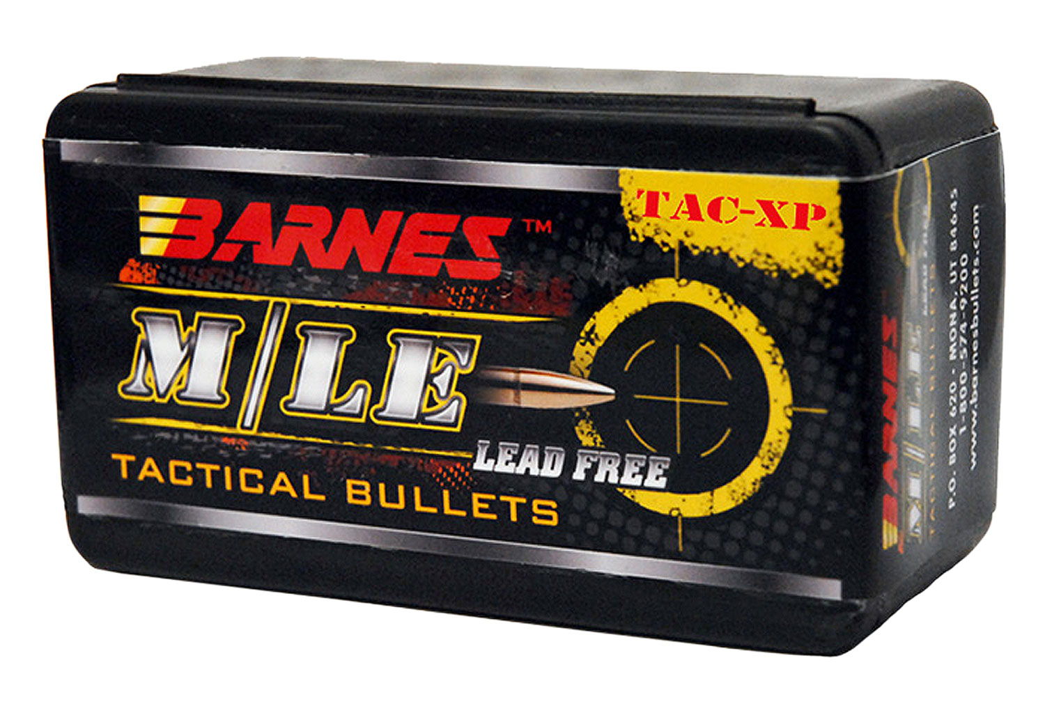 Barnes Bullets 30442 TAC-XP MLE 9mm .355 115 gr TAC-XP 40 Per Box