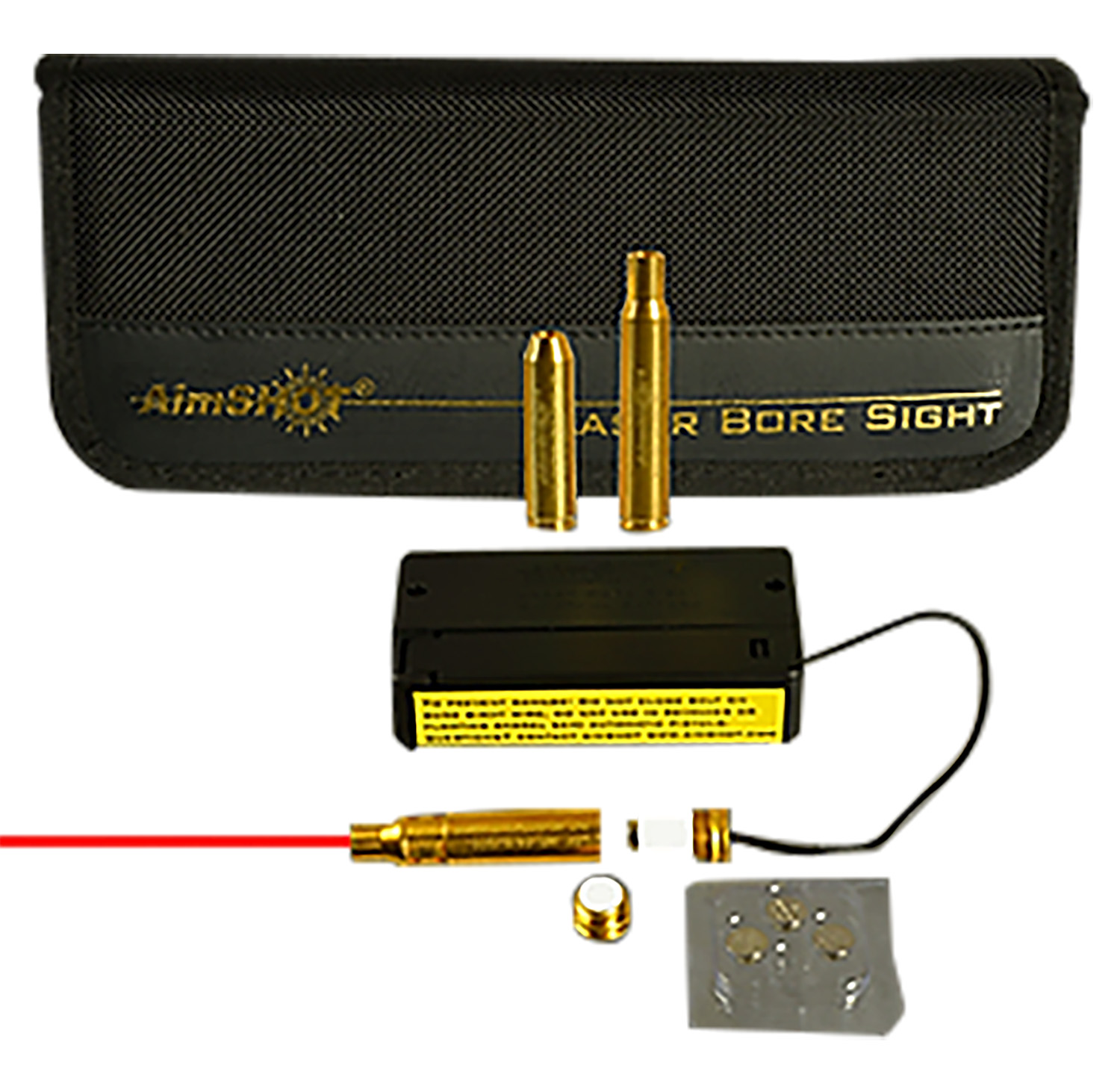 Aimshot MBSKIT1 Modular Rifle Boresighter BS223/AR243/AR3006 Brass | 669256223023
