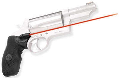 Crimson Trace LG375 Lasergrips  5mW Red Laser with 633nM Wavelength & Black Finish for Taurus Judge, Tracker (Except Tracker 991 & Public Defender Variants)