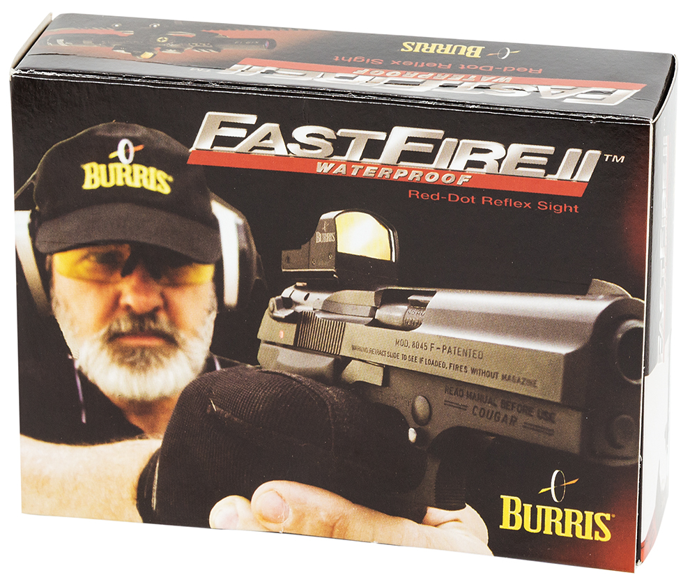Burris 300233 FastFire II 1x 21x15mm Obj Unlimited Eye Relief 4 MOA Black Matte