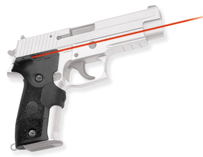 Crimson Trace LG426 Lasergrips  5mW Red Laser with Front Activation, 633nM Wavelength & 50 ft Range Black Finish for Sig P226