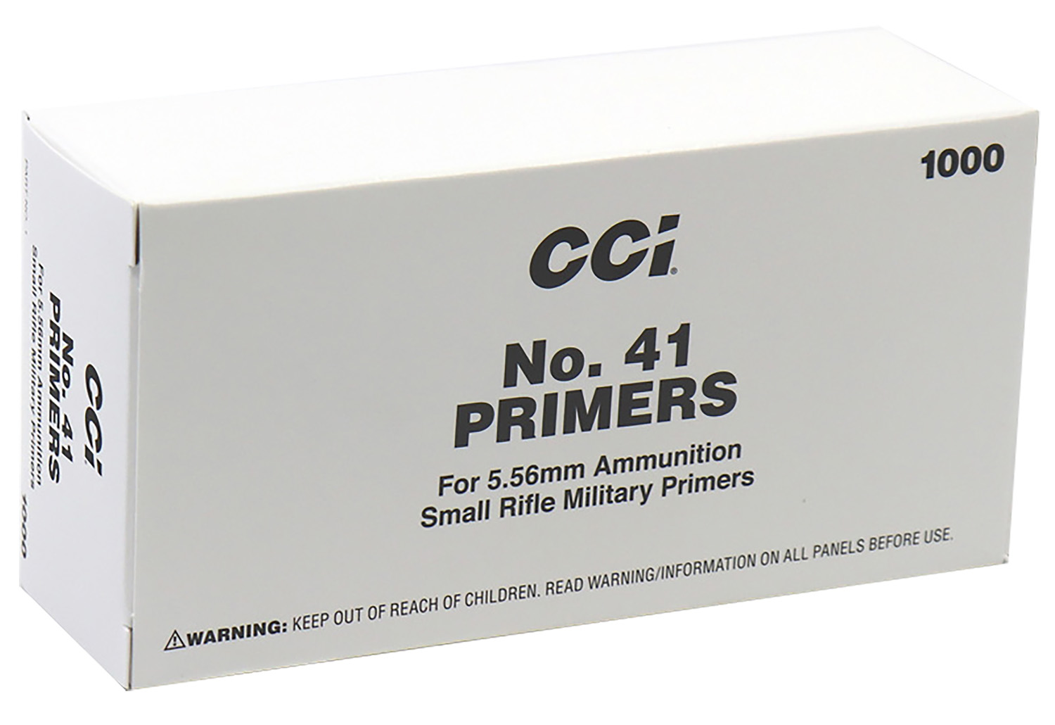 CCI 1 Mil-Spec No. 41 5.56x45mm NATO Rifle