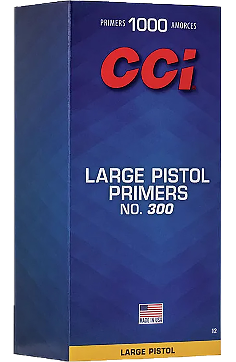 CCI 0012 Standard Pistol No. 300 Large Pistol Multi-Caliber Handgun
