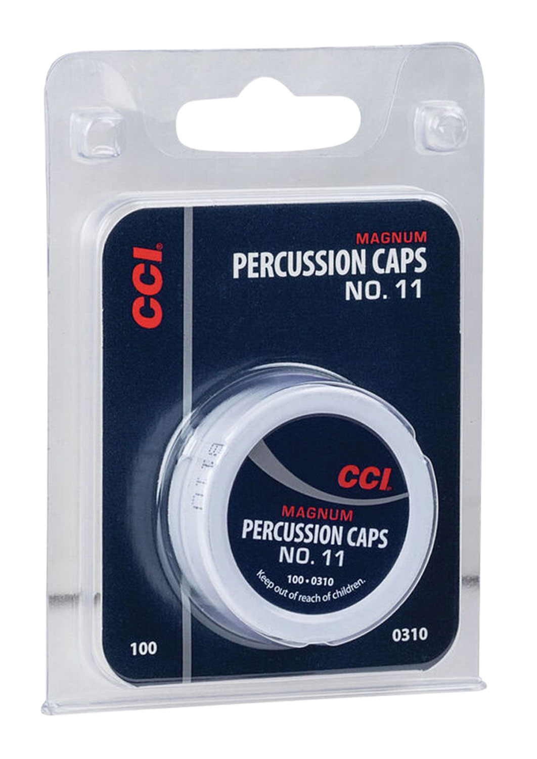 CCI 310 Percussion Cap Magnum Copper #11M 1000 per Box, 5 per Case