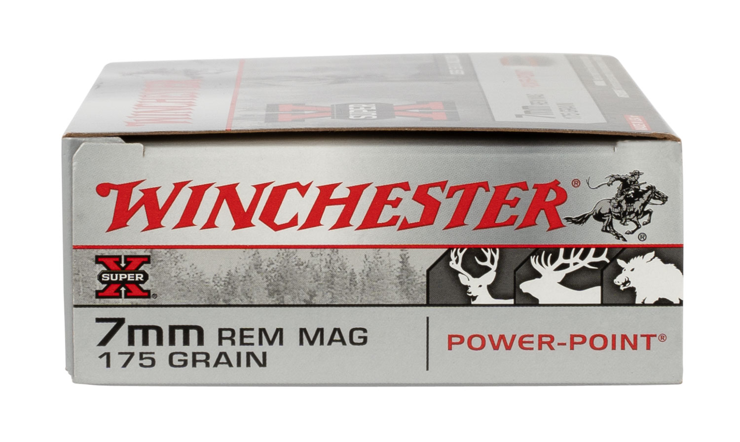 Winchester Ammo X7MMR2 Super X  7mmRemMag 175gr Power Point 20 Per Box/10 Case  | 7mm REM MAG | 020892200135