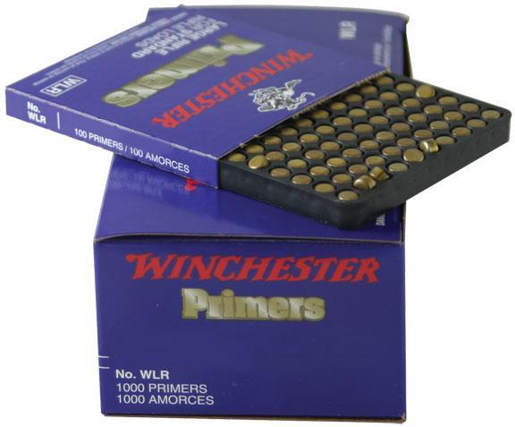 Winchester Ammo WLR #8 1/2  Large Rifle 10 Boxes of 100 Primers