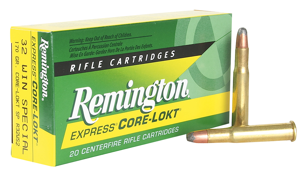 Remington Core-Lokt Rifle Ammunition .32 Win 170 gr SP 2250 fps - 20/box | 047700056906 | Remington | Ammunition | Rifle | R32WS2