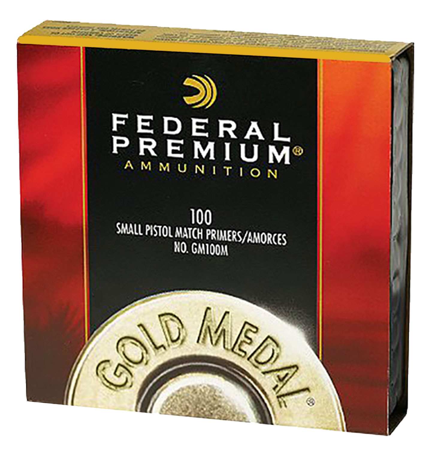 Federal GM100M Premium Gold Medal Small Pistol Multi-Caliber Handgun 1,000