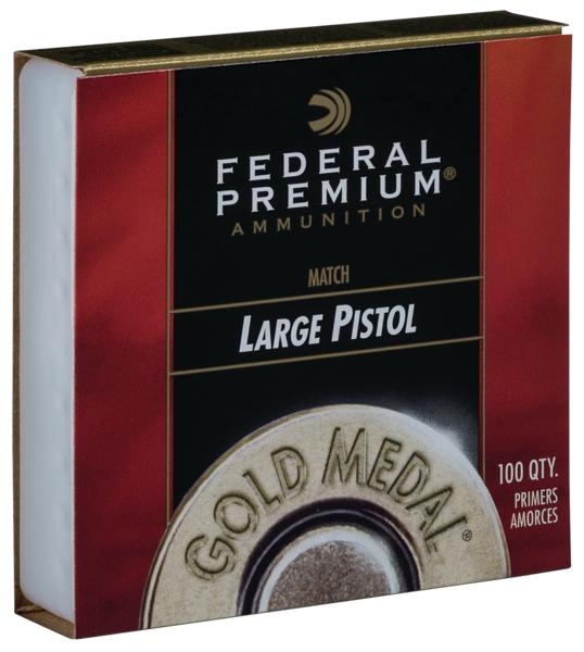 Federal GM150M Premium Gold Medal Large Pistol Multi-Caliber Handgun 1,000