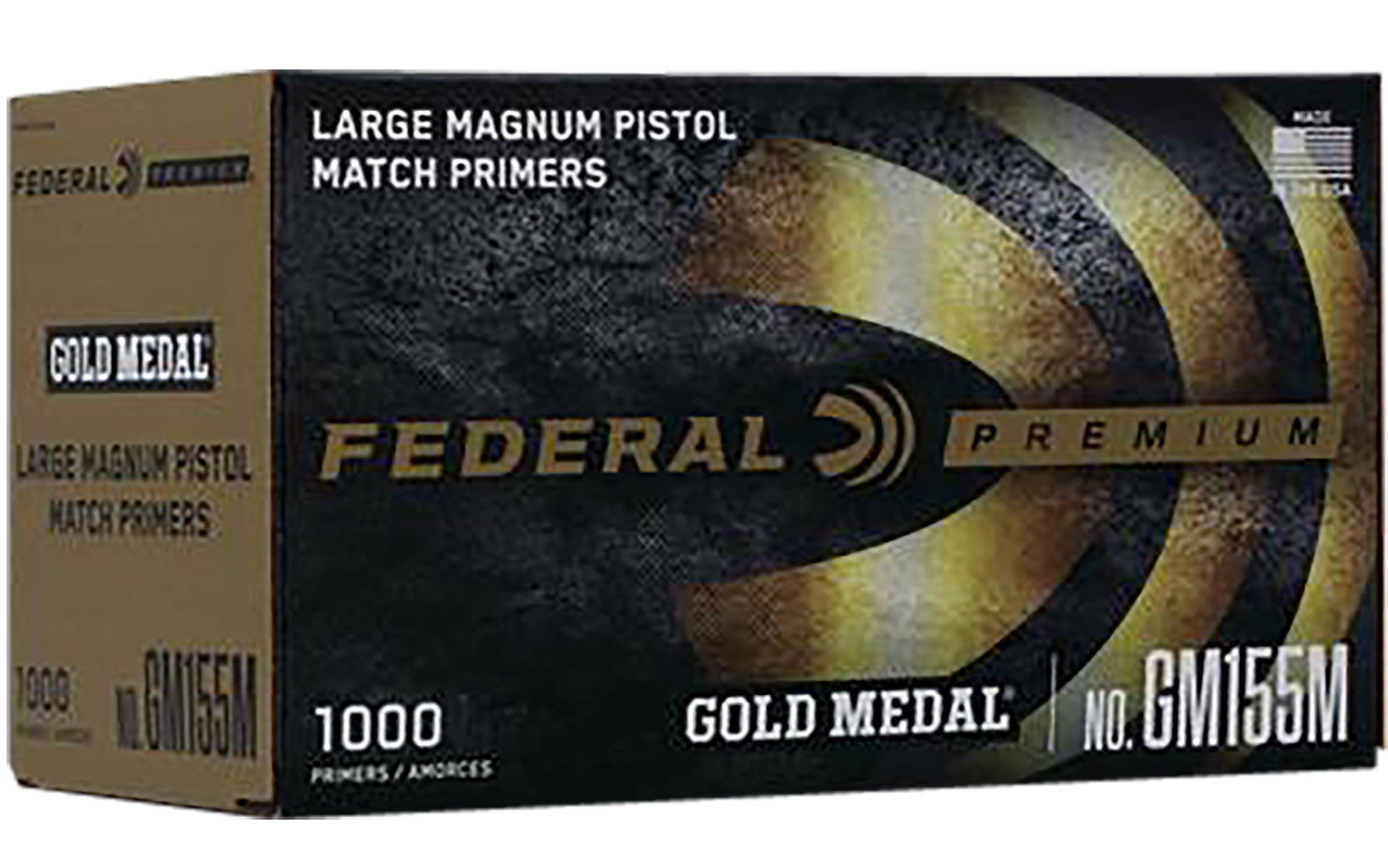 Federal GM155M Gold Medal Premium Large Pistol Mag Multi-Caliber Handgun