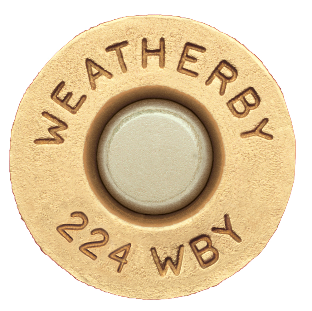 Weatherby BRASS224 Unprimed Brass 224 Weatherby Magnum Lightweight 20 Per Box