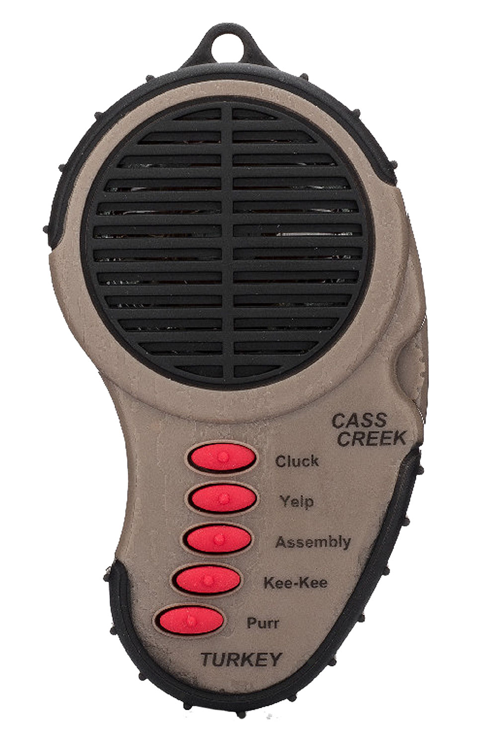 Cass Creek 969 Ergo Electronic  Call Attracts Turkeys, Brown Plastic Includes Belt Clip