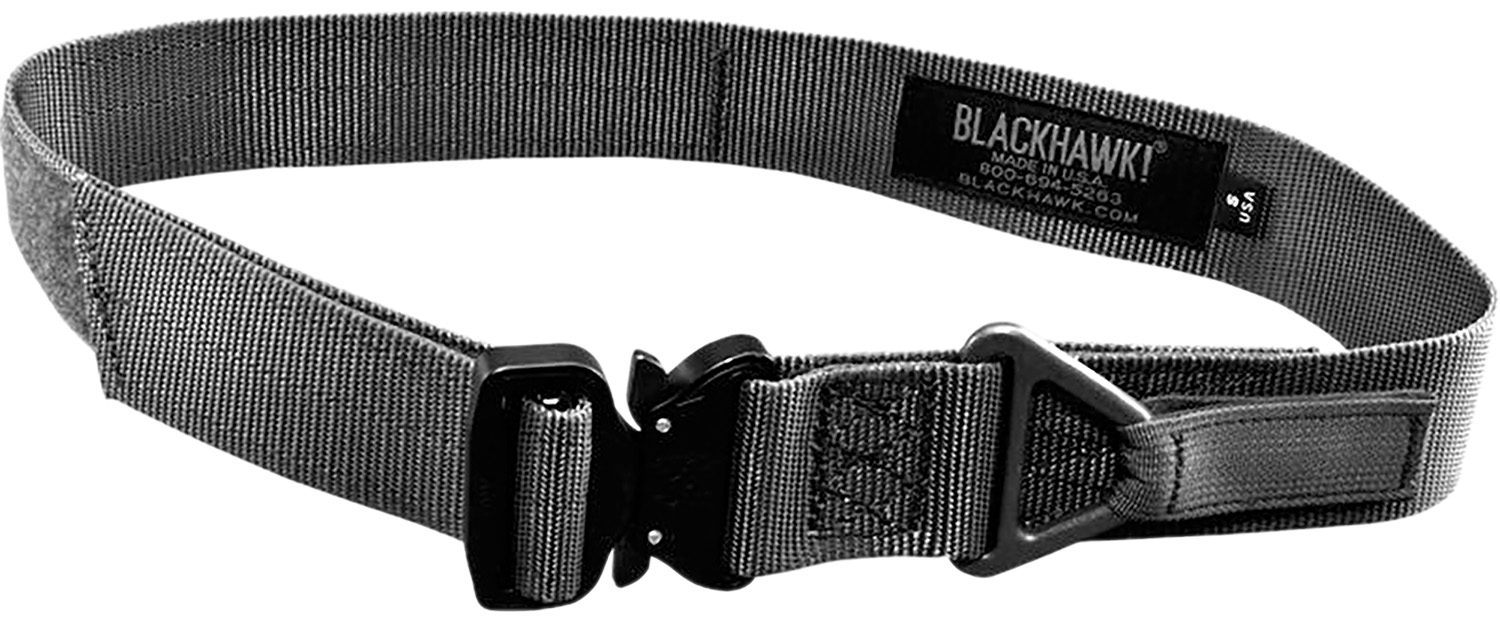 Blackhawk 41CQ00BK CQB Riggers Belt Black Nylon 34 Inch 1.75 Inch Wide Hook  Loop Closure | 648018024351