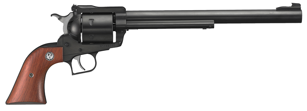 Ruger 0807 Super Blackhawk  Large Frame 44 Rem Mag/44 Special 6rd 10.50 Inch Blued Alloy Steel Barrel, Cylinder  Frame, Hardwood Grip, Transfer Bar Safety, Exposed Hammer | .44 MAG | 736676008070