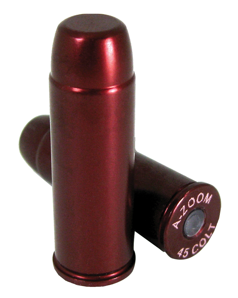 A-Zoom 16124 Revolver  45 Colt (LC) Aluminum 6 Pk