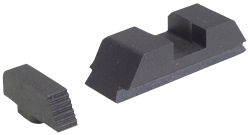 AmeriGlo GT504 Defoor Tactical Set Set Black Front & Rear Black Frame for Most Glock Gen1-4