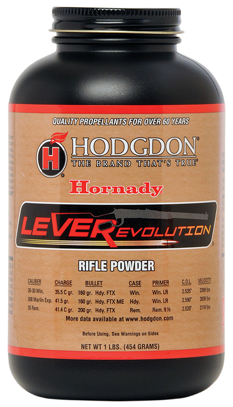 Hodgdon HLR1 LEVERevolution Rifle Powder 1LB