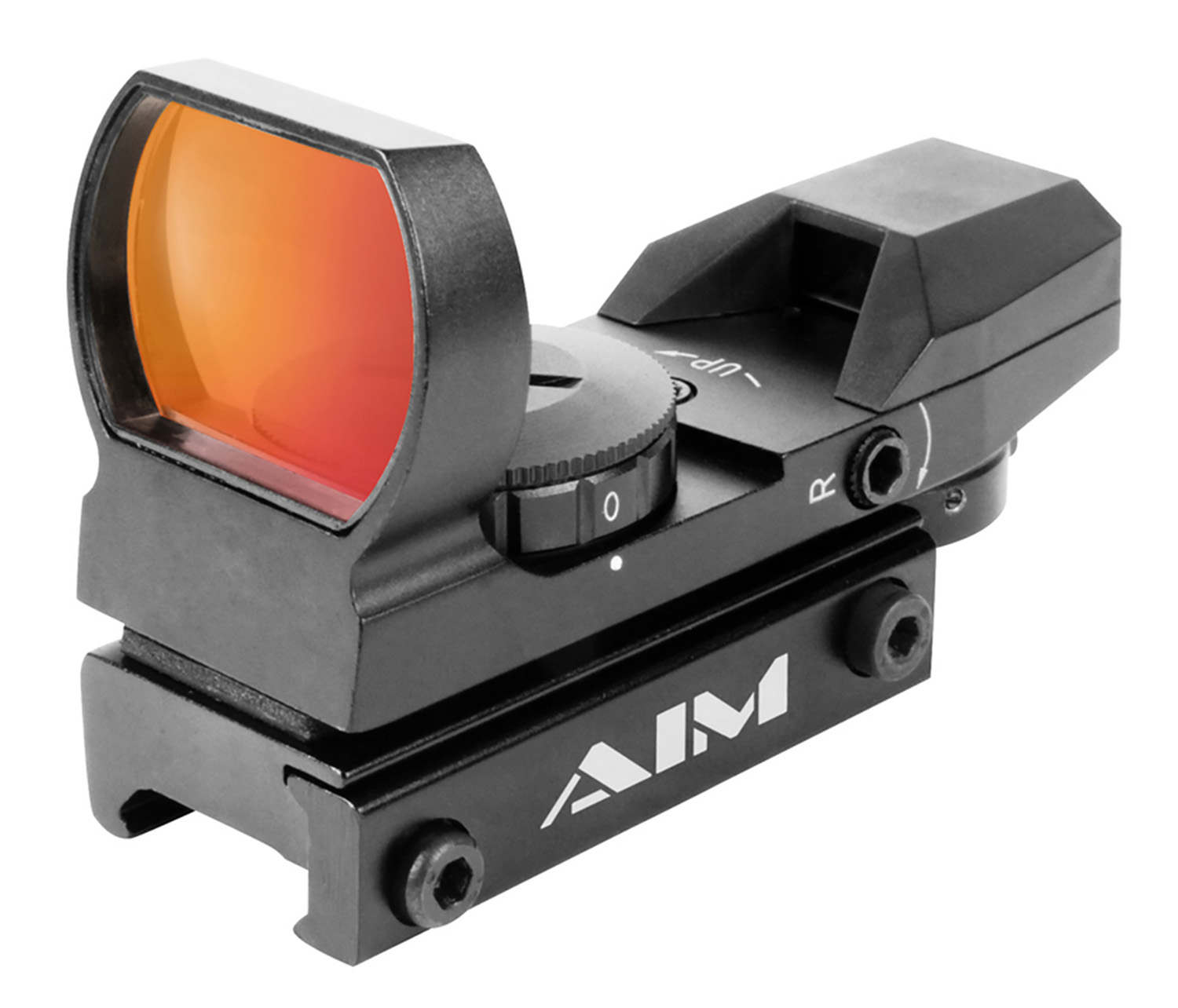 Aim Sports RT401 Reflex Classic Edition Matte Black 1x34mm Illuminated Red Multi Reticle
