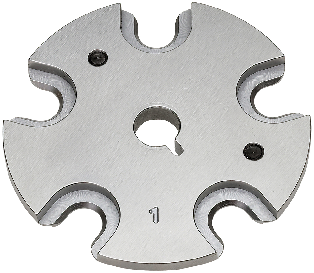 Hornady 392645 Lock-N-Load Shell Plate #45 Silver Multi-Caliber Steel