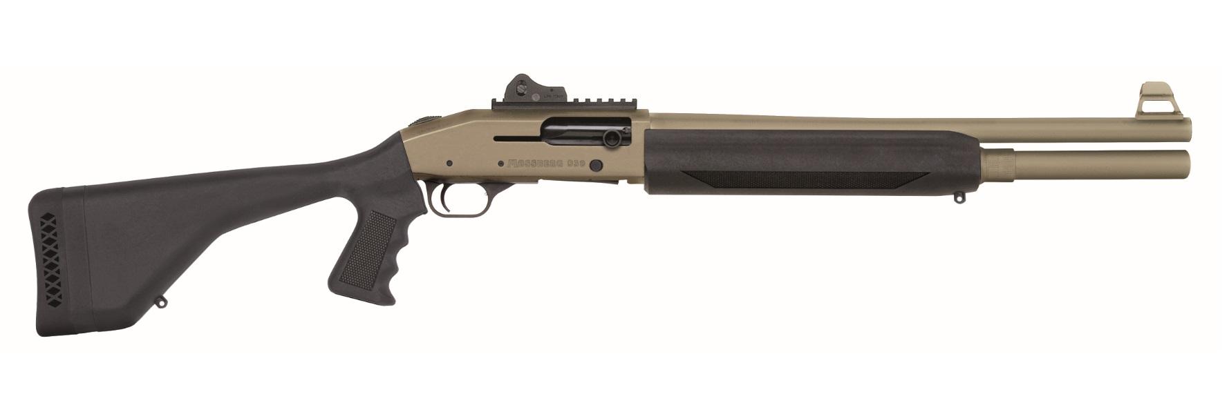 Mossberg 85223 930 SPX 12 Gauge Semi-Auto 3 Inch 71 18.50 Inch Tan Vent Rib Barrel, Tan Drilled  Tapped Steel Receiver, Black Adjustable Synthetic Stock, Black Polymer Grip  | 12GA | 015813852234