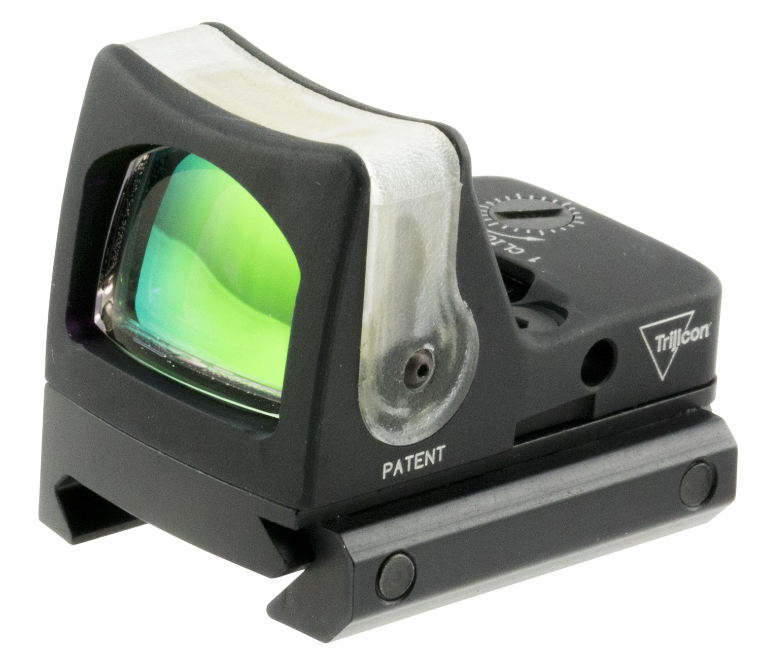 Trijicon 700054 RMR Dual Illuminated Matte Black 22x16mm 12.9 MOA Dual Illuminated Amber Triangle Reticle | 719307606456
