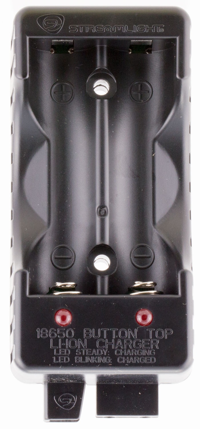 Streamlight 22100 Battery Charger Dual Channel Black 18650 Liion Rechargeable Battery | 080926221000