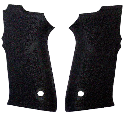 Hogue 40010 Grip Panels  Black Rubber for S&W 5906, 4006