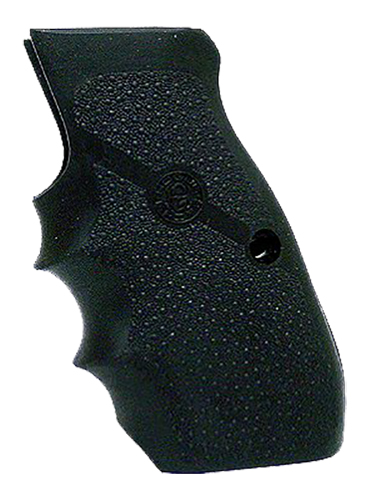 Hogue 75000 Rubber Wraparound  Black Rubber with Finger Grooves for CZ 75, TZ-75, P-09