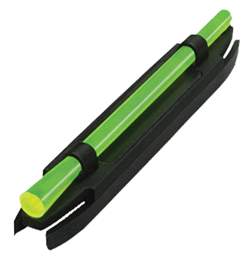 HiViz M200 M-Series Front Sight Green, Red LitePipes Black for Shotgun with .171