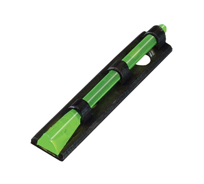 HiViz PM2003 TriComp Bead Replacement Front Sight  Black | Green/Red/White Fiber Optic Universal Threads