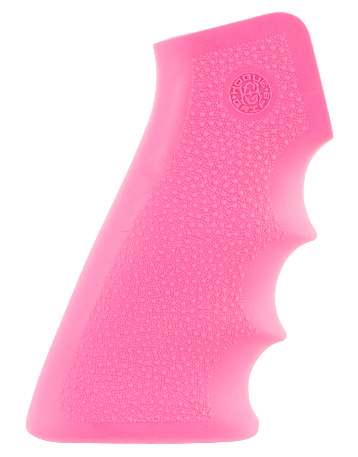 Hogue 15007 Rubber Grip with Finger Grooves AR-15 Pink