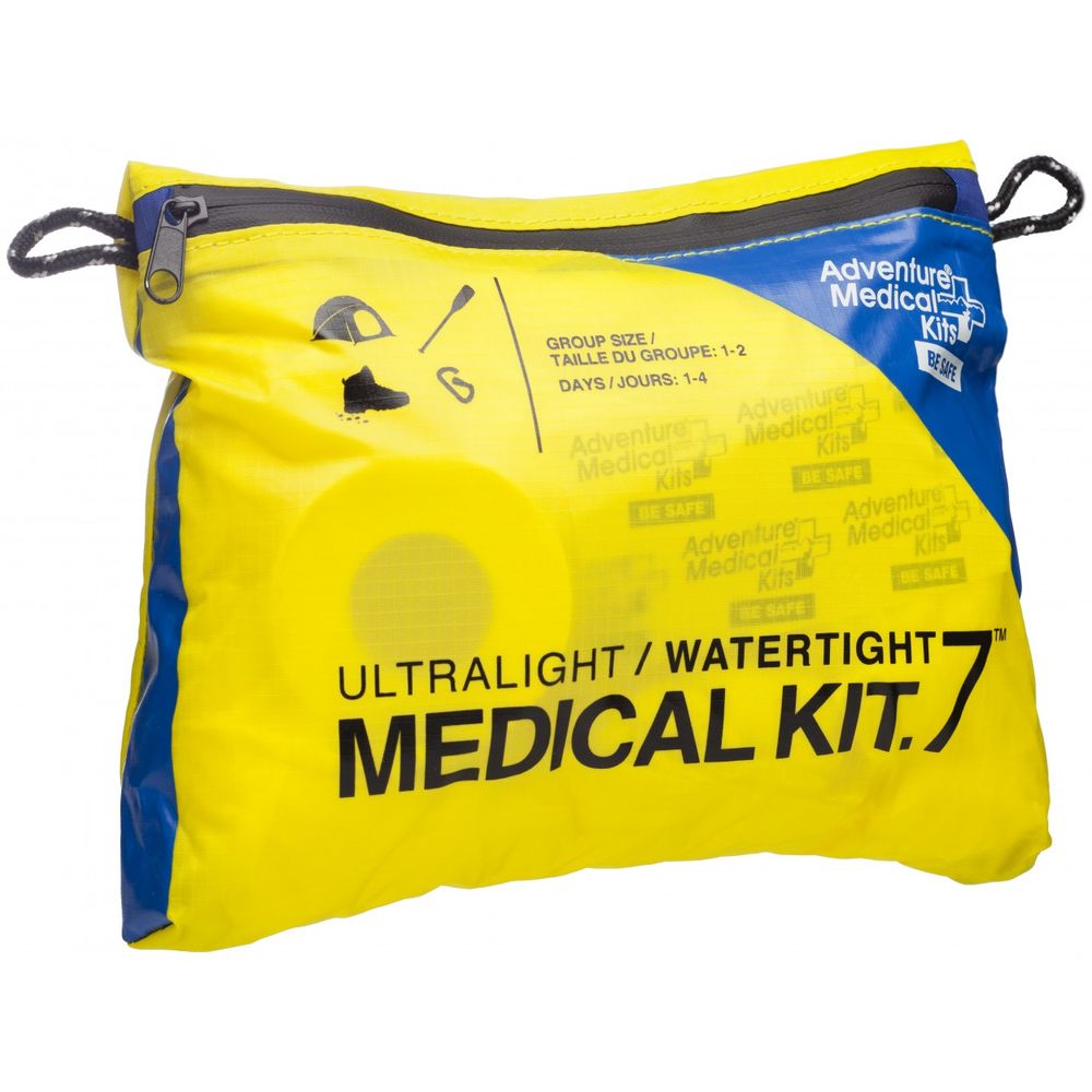 Adventure Medical Kits 01250291 Ultralight / Watertight #7 Medical Kit First Aid Watertight Yellow Nylon