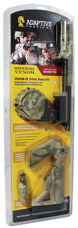 Adaptive Tactical 03900 Venom Rotary Conv Kit w/M4 Stk 12ga 2.75