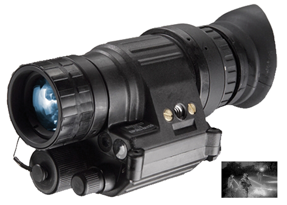 ATN NVMPPVS14WP PVS14 6015 Monocular Black 1x27mm Generation WPT, 60-74 lp/mm Resolution