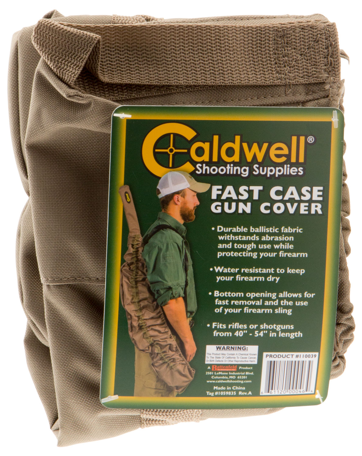 Caldwell 110039 Fast Case Gun Cover Flat Dark Earth
