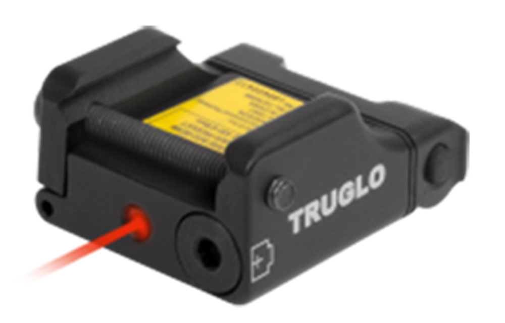 Truglo TG-7630R Micro-Tac Tactical Red Laser Universal w/Accessory Rail 650 nm Wavelength