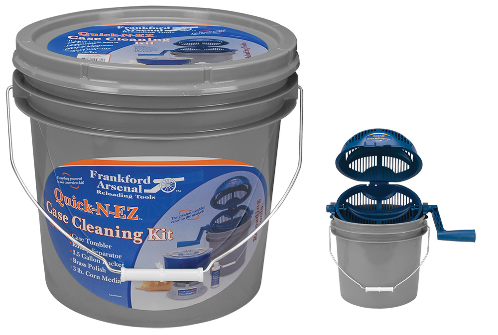 Frankford Arsenal 507565 Quick-N-Ez Rotary Sifter Kit 3.5 Gallon Gray Plastic