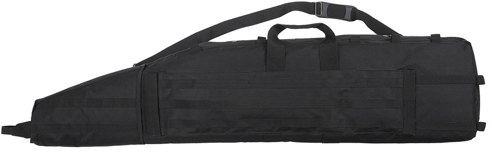 Bulldog BD400 Extreme Drag Bag made of Water-Resistant Nylon with Black Finish & Heavy Duty Zipper 49