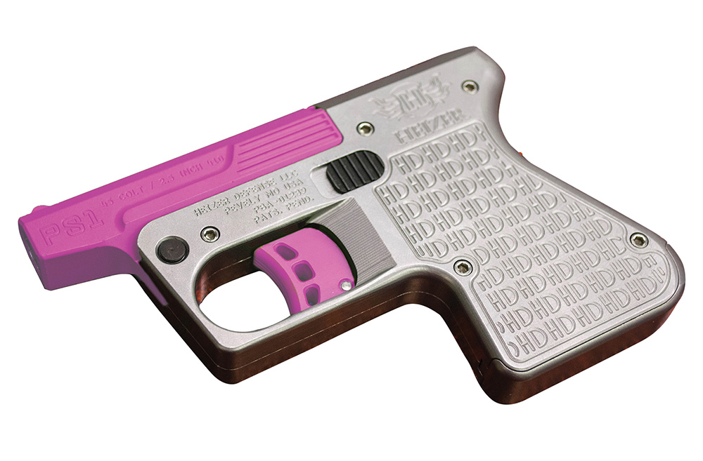 Heizer PS1SSPN PS1 Pocket Shotgun Pistol Single 45 Colt (LC)/410 Gauge 3.5  1 Round Pink Barrel