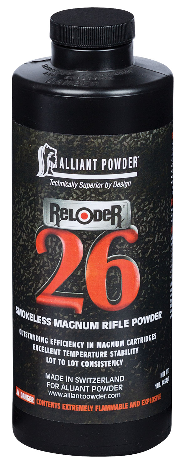 Alliant Powder RELODER26 Rifle Powder Reloder 26 Rifle Multi-Caliber Magnum 1 lb