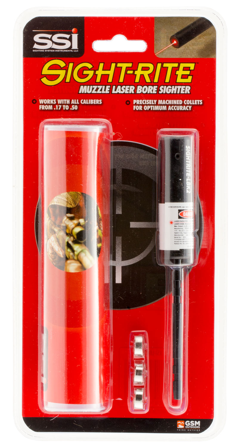 SME XSILBK2 SightRite Muzzle Laser Bore Sight .17.50 Cal Metal | 813628010586