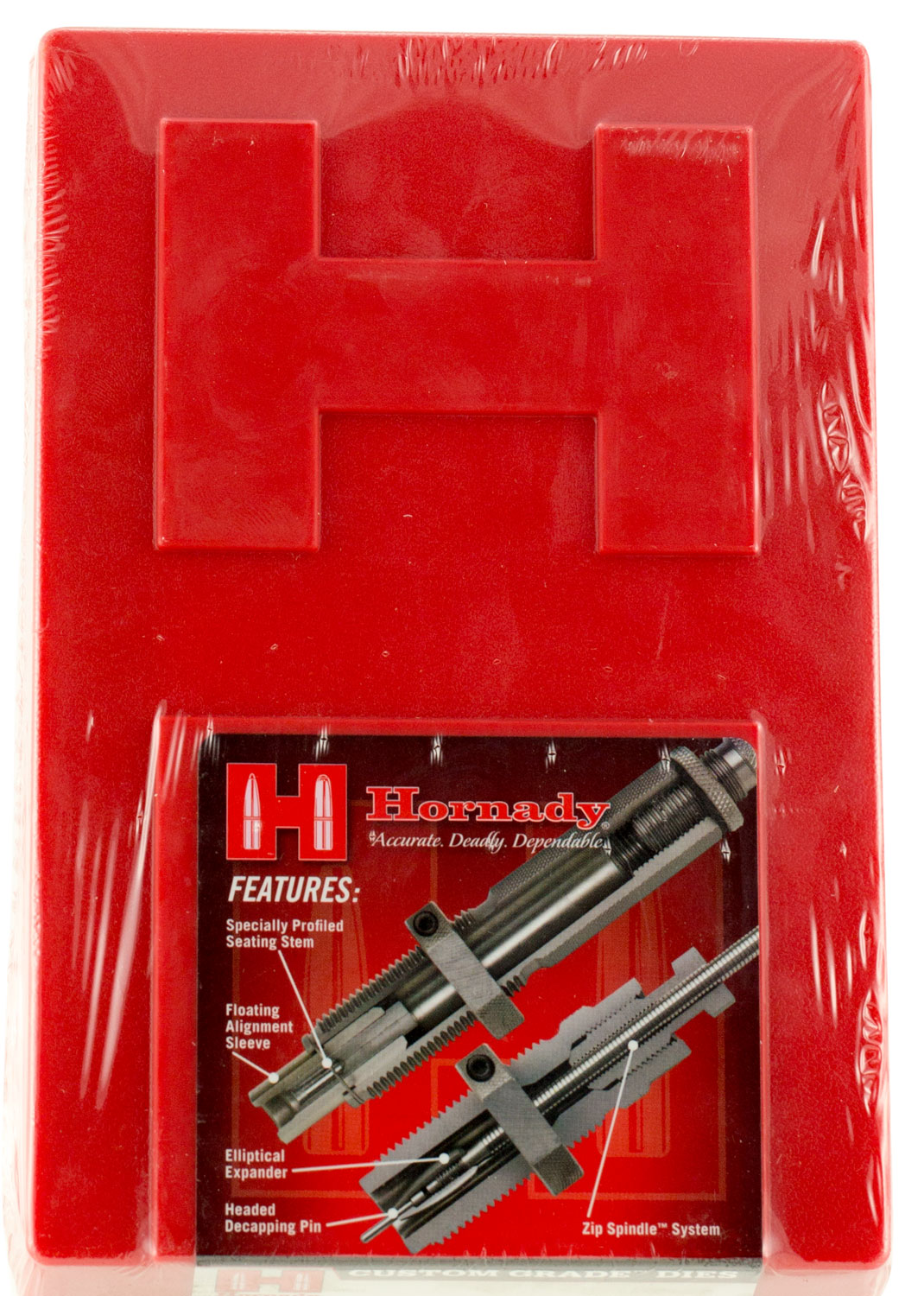 Hornady 546118 Custom Grade Series I 2-Die Set for 17 Hornet Includes Sizing/Seater