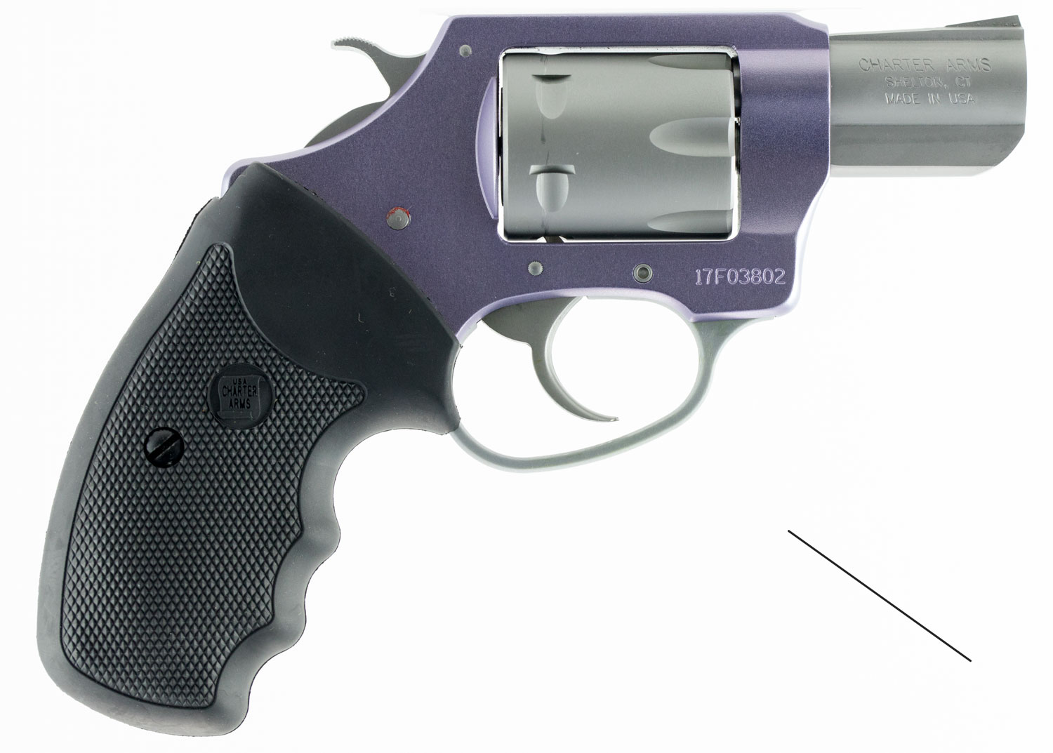 Charter Arms 52340 Pathfinder Lavender Lady Small 22 WMR, 6 Shot 2