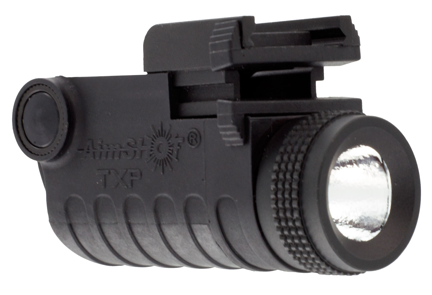 AimShot TXP TXP  For Handgun 130 Lumens Output White LED Light Picatinny Rail Mount Matte Black Carbon Fiber Nylon
