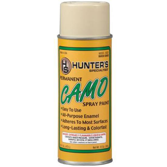 Hunters Specialties 00321 Permanent Camo Spray Paint 12oz Marsh Grass | 021291003211